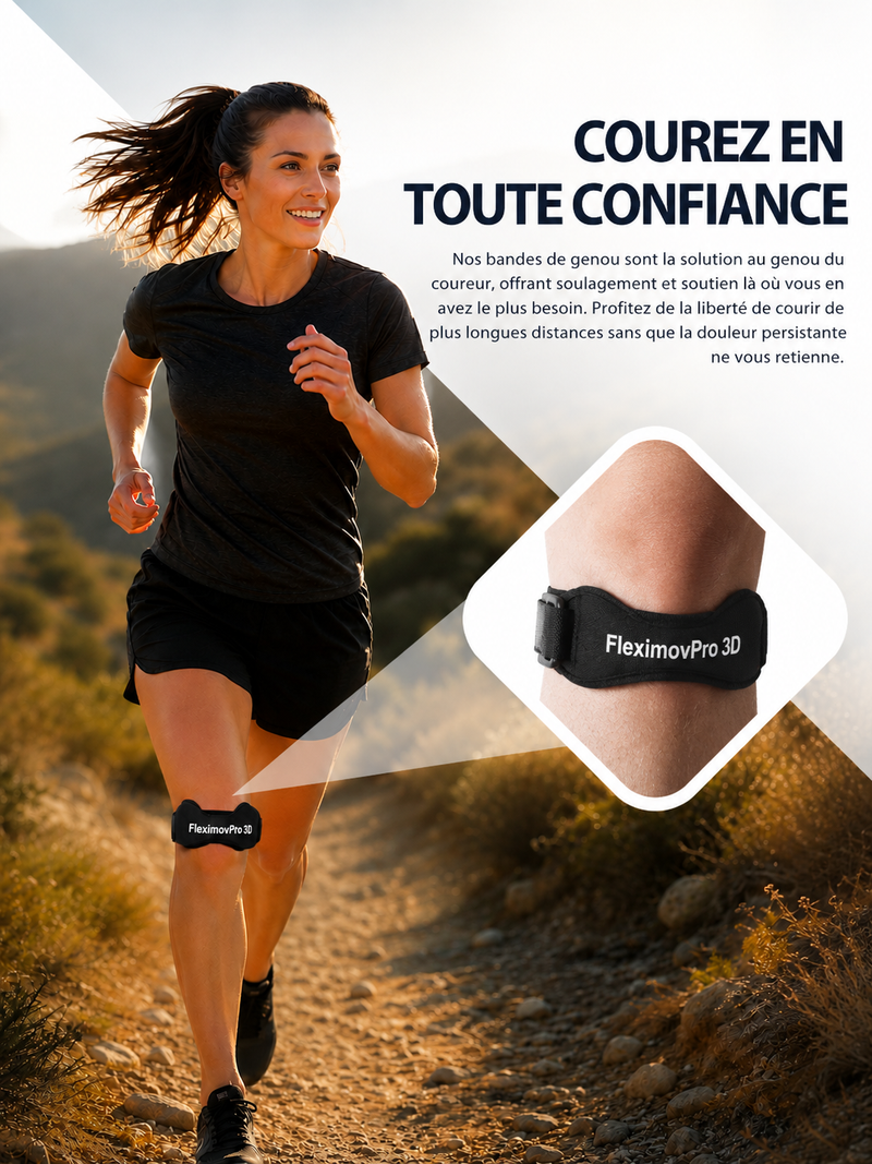 FleximovPro™ 3D - Sangle de genou Confort